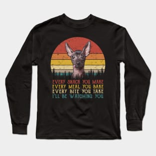 Vintage Every Snack You Make Every Meal You Bake Mexican Hairless Long Sleeve T-Shirt